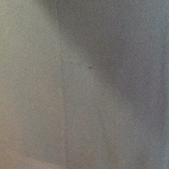 Ombré Fit To Flare Gray Silk Top Size S - Picture 3 of 6